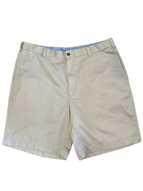 Brooks Brothers Men’s W38 Light Weight Advantage Khaki Chino Shorts 100% Cotton